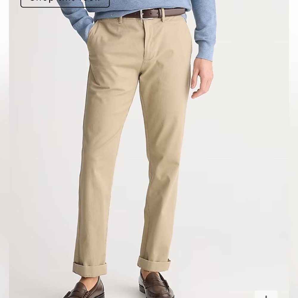 J crew 770™ Straight-fit stretch chino pant khaki - Picture 2 of 6